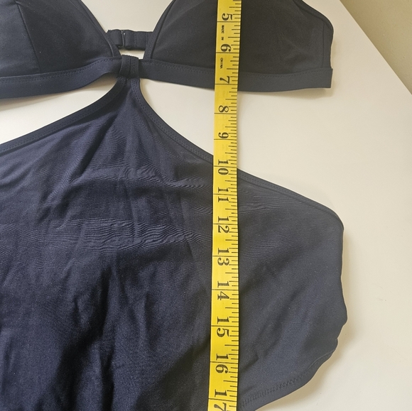 J.Crew- Swimsuit Women's Black One SZ 10 - Picture 7 of 7